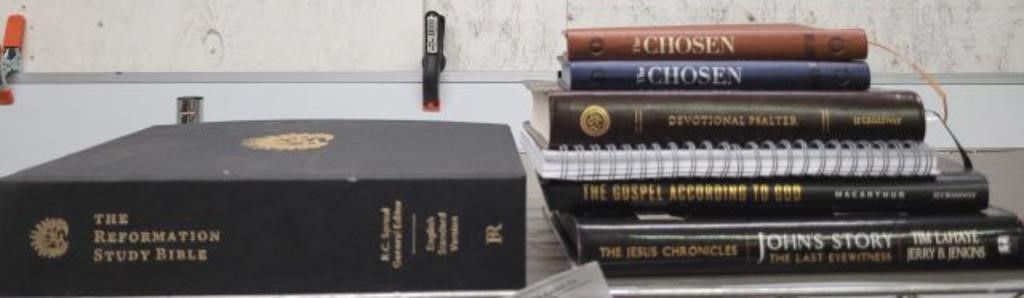 GROUP OF REFORMATION AND BIBLE STUDY BOOKS