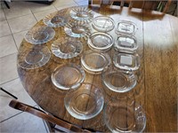 Clear Plates and Bowls
