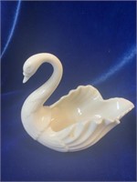 Lenox USA Swan Trinket Dish FIgurine 4"