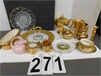 22K Gold Plated Dishes From China