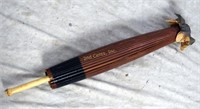 Vintage 36" Oriental Bamboo Umbrella
