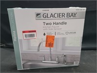 Glacier Bay 2handle kitchen faucet w/ side sprayer