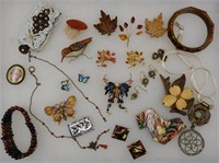 Swoboda Birds, Dichroic Glass, etc Jewelry