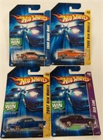Hot-Wheels 2006 - Four Cars Dodge & Chevy