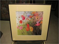 Framed Print - Poppies & Novak