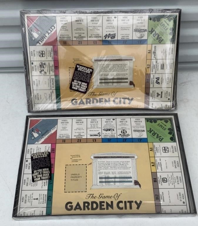 The Game Of Garden City "Wheeler Dealer" NIP