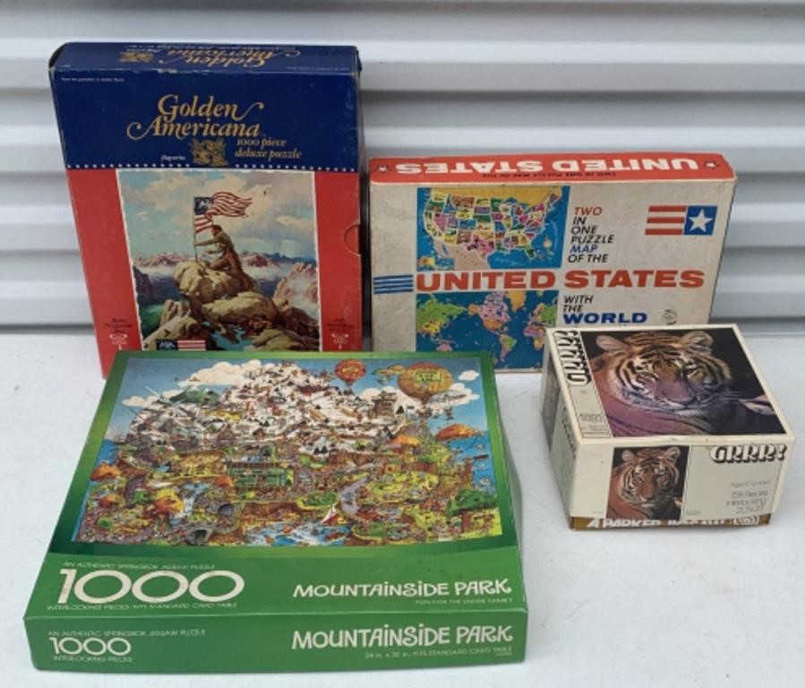 Assortment Of Puzzles