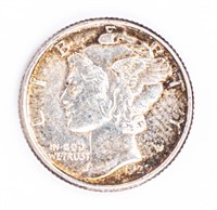 Coin 1929 Mercury Dime in Gem Brilliant Unc.