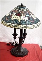 CONTEMPORARY TIFFANY STYLE TABLE LAMP 22"