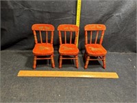 Small doll chairs
