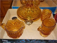 Amber glassware KITCHEN