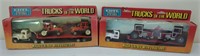 2x- Ertl Trucks of The World Hauling Sets NIP 1/64