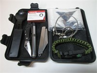 Survival Kit w/ Waterproof Case