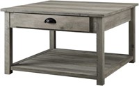$140 - Walker Edison Modern Country Square Table