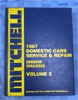 1987 Mitchell domestic cars service and repair