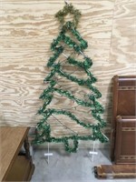 5ft Lighted Christmas Tree Yard Ornament