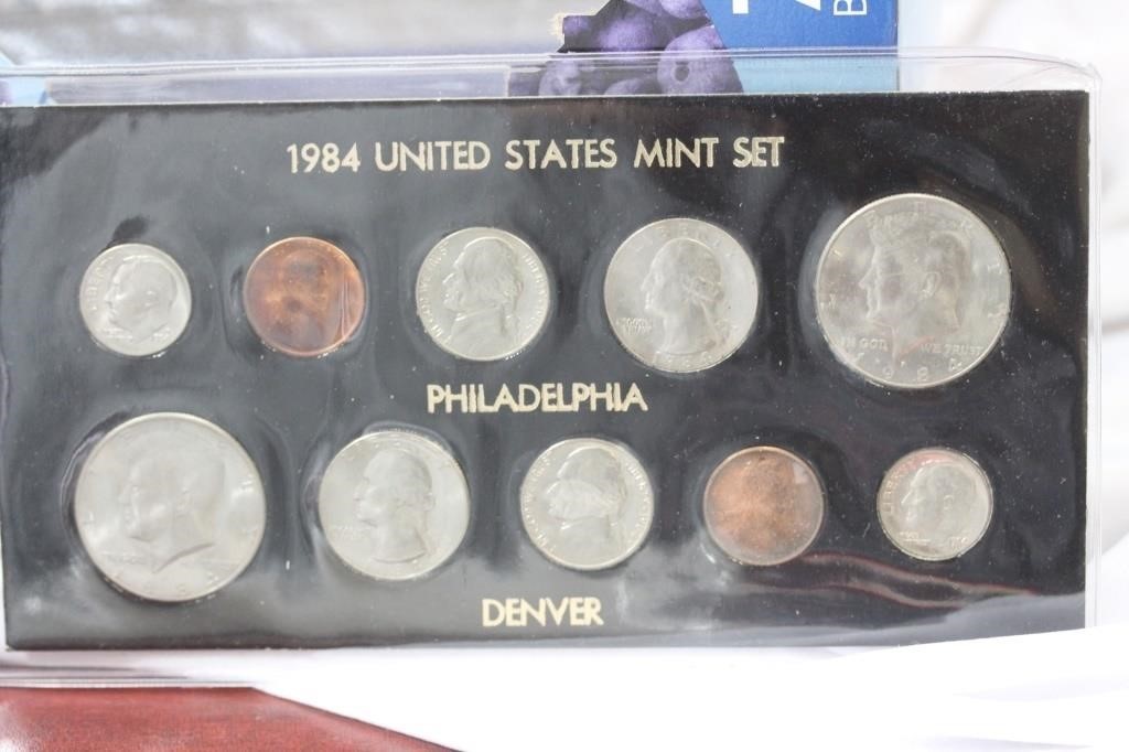 A 1984 Us Mint Set