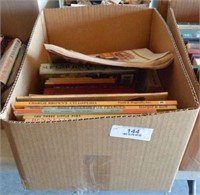 Box of Books and Miscellaneous Items