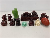 Oriental Figurine Collection - 12 Pieces