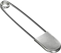 Large Safety Pins, 5 inch, 10 PCS