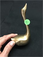 Vintage Brass Goose Home Decor