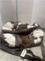 American Darling cowhide/leather duffle bag