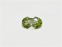 Natural .42 Ct Oval Peridot Gemstone