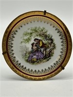 Limoges French Small Porcelain w/ Gold Plate