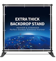 $243 8x10’ Backdrop Banner Stand