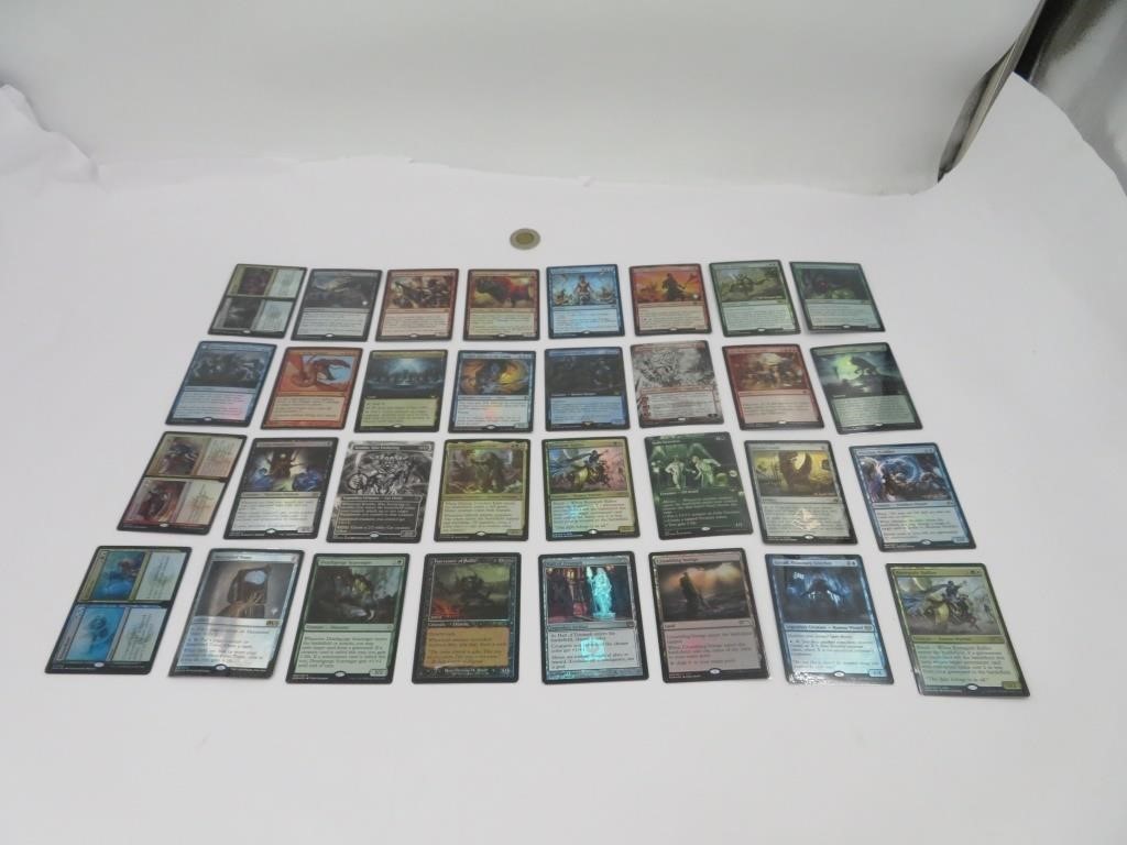 32 cartes Magic The Gathering rare avec HOLO