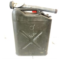 5 Gallon Military (US) Gas can with nozzle