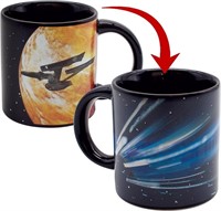 Star Trek Heat-Changing Starship Warp Mug
