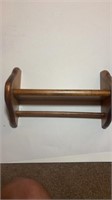 Vintage Solid Wood Paper towel holder