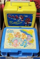 VTG CARE BEARS & CALIFORNIA RAISINS LUNCH BOXES