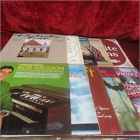 (10)LP vinyl records. Music.