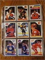 (9) 85-86 OPC Hockey Cards