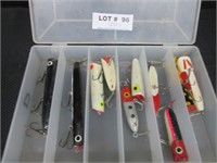 10 painted fishing lures