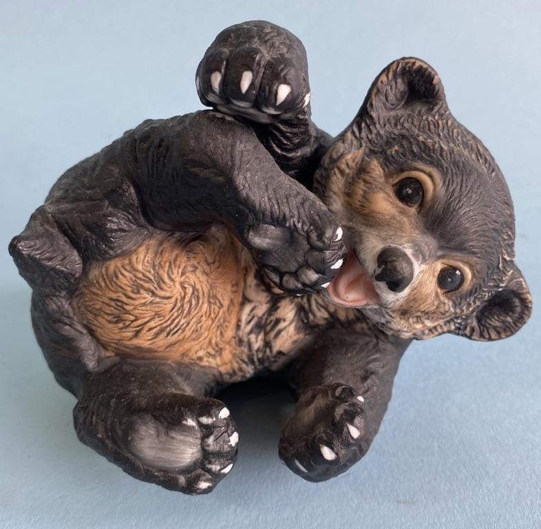 Mexican Made Black Bear Figurine