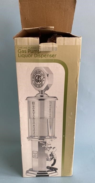 Novelty Fuel Pump Liquor Decanter