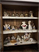 Assortment of figurines and decor