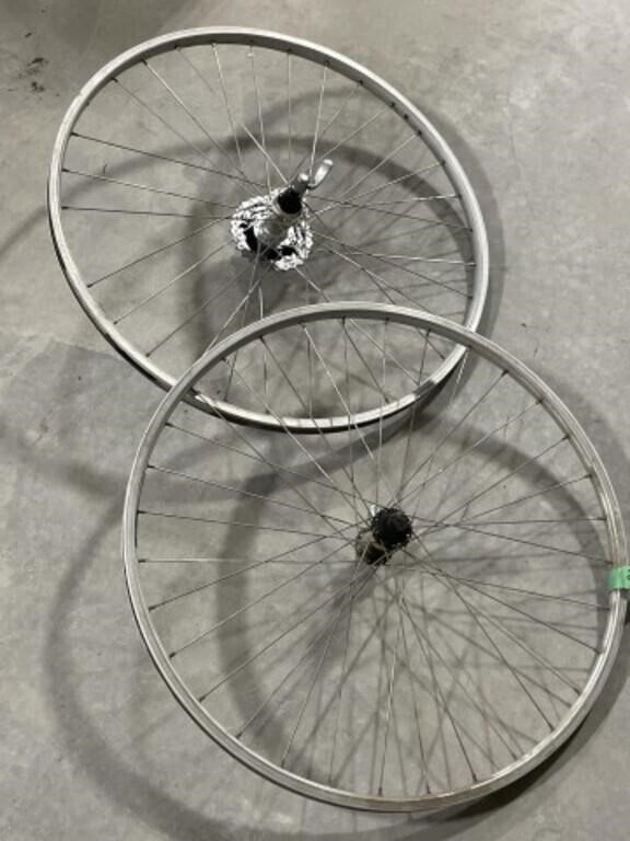 Aluminum Bike Wheels, 26 In. , 8 Speed Cluster