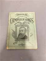 True Blue Republican Campaign Songs For 1892