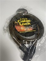 6’ Cable Lock new in packaging with Keys