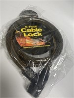 6’ Cable Lock new in packaging with Keys