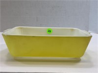 pyrex #503-b yellow 1 1/2 qt. yellow refrigerator