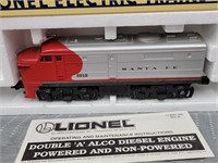 Lionel Non-Powered Diesel Engine Santa-Fe Alco