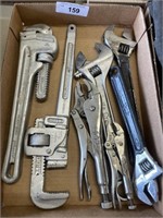 PIPE WRENCHES, VICE GRIPS, AND MORE