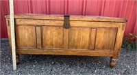 Nice Vintage Wooden Trunk