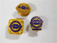 1950's Chevrolet Service Award pins 10K