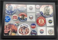 (I) Presidential political buttons Kennedy